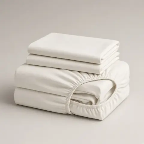 Bedthread Cotton Sheet Set, professional product photograph