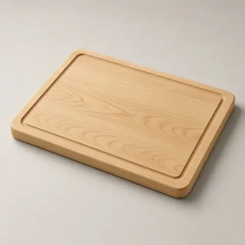 Hearthfold Cutting Board, professional product photograph